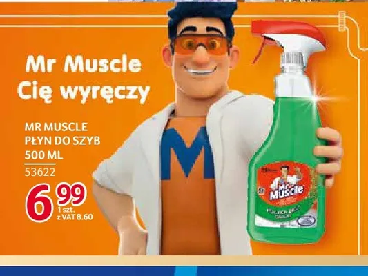 Płyn do szyb Mr Muscle promocja w Selgros