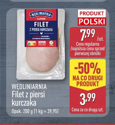 Filet z piersi kurczaka Wędliniarnia promocja w Aldi