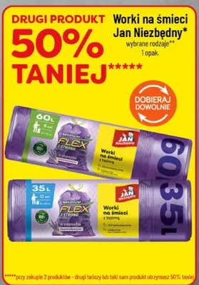 Worki na śmieci Jan Niezbędny promocja w POLOmarket