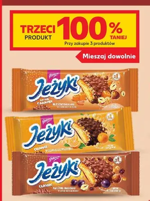 Ciastka Jeżyki Salted Caramel Goplana promocja w Kaufland