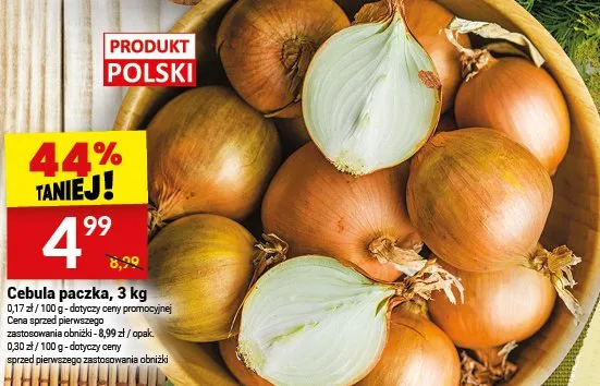Cebula paczka promocja w Twój Market