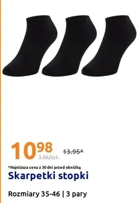 Skarpetki stopki promocja w Action
