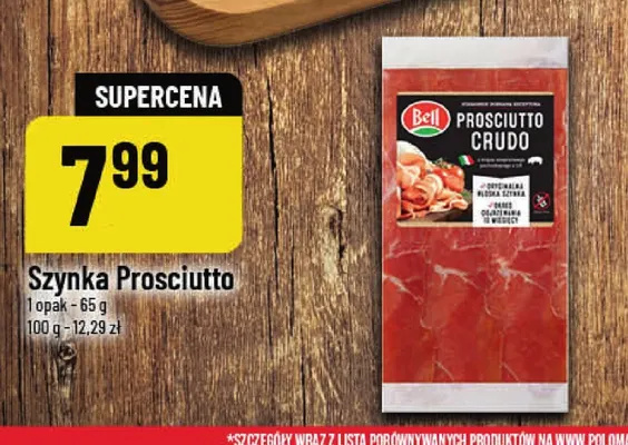 Szynka Prosciutto Bell promocja w POLOmarket