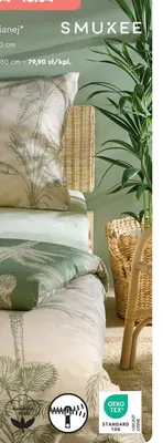 Komplet pościeli bawełnianej 220x200 cm + 2x 70x80 cm promocja w Biedronka