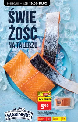 Świeży filet z łososia atlantyckiego promocja w Biedronka