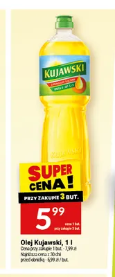 Olej rzepakowy Kujawski promocja w Twój Market