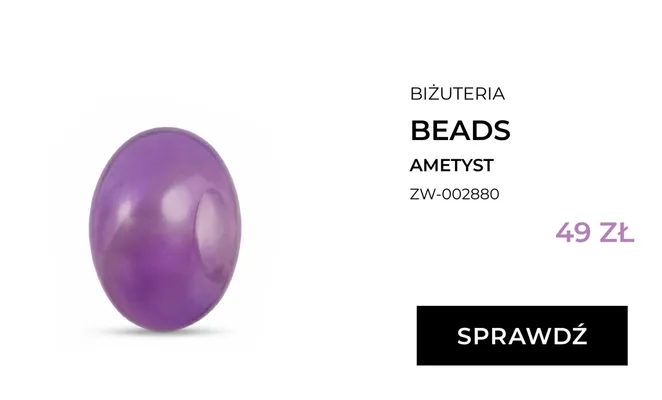 Biżuteria Beads Ametyst promocja w Briju