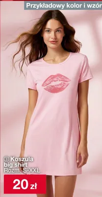 Koszula big shirt promocja w Woolworth