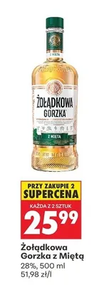 Wódka z miętą promocja w Biedronka
