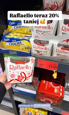 Praliny Raffaello promocja w Aldi