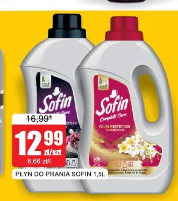 Płyn do prania Sofin promocja w Bingo