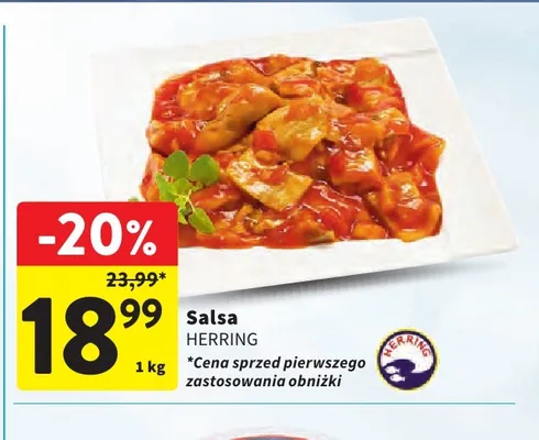 Salsa Herring promocja w Intermarche