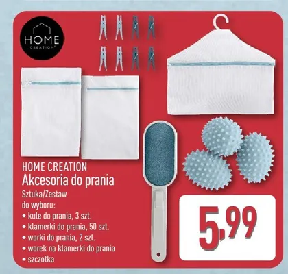 Akcesoria do prania promocja w Aldi