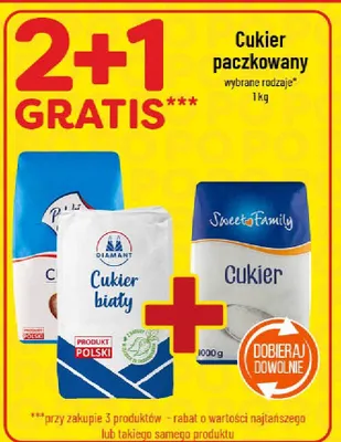 Cukier paczkowany promocja w POLOmarket