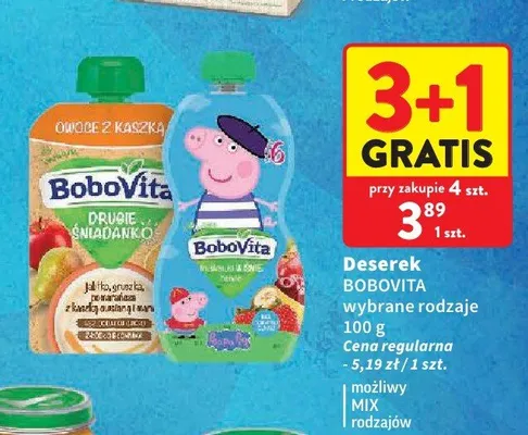 Deserek BoboVita Drugie Śniadanko promocja w Intermarche