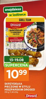 Skrzydełka pieczone w stylu hiszpańskim Drosed promocja w Stokrotka