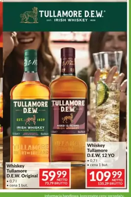 Whiskey Tullamore D.E.W. Original promocja w Makro