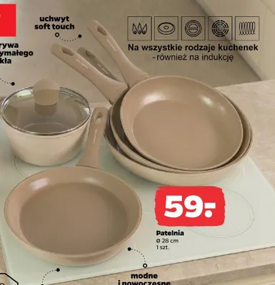 Patelnia ø 28 cm promocja w Netto