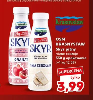 Skyr pitny Krasnystaw promocja w Kaufland
