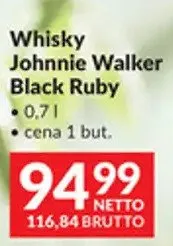 Whisky Johnnie Walker Black Ruby promocja w Makro