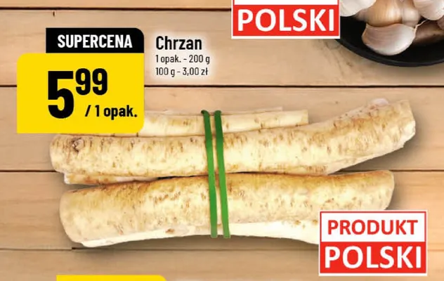 Chrzan promocja w POLOmarket