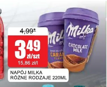 Napój mleczny Milka Chocolate Milk promocja w Bingo