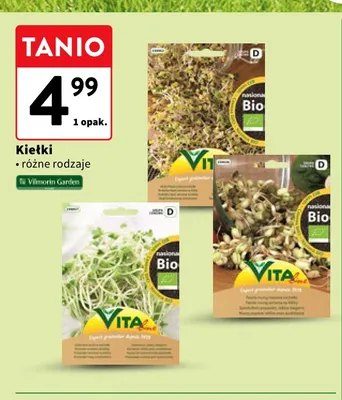 Kiełki Vilmorin Garden promocja w Intermarche