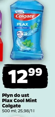 Płyn do ust Plax Cool Mint Colgate promocja w Netto