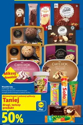 Lody na patyku Bon Gelati 6-pak promocja w Lidl