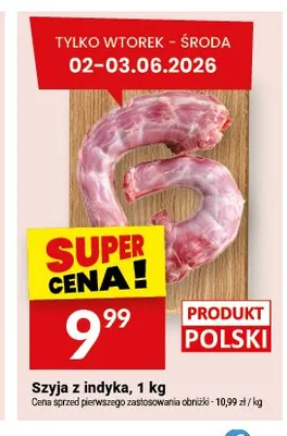 Szyja z indyka polska promocja w Twój Market