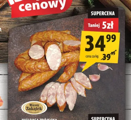 Kiełbasa Zbójecka Mięsny Zakątek promocja w Arhelan