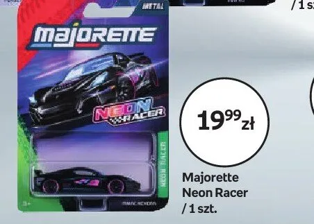 Majorette Neon Racer promocja w Empik