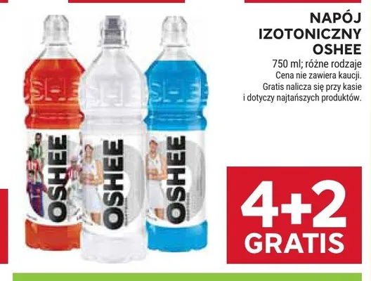 Napój izotoniczny Oshee biały promocja w Stokrotka
