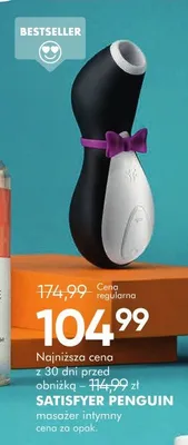 Masażer intymny Satisfyer Penguin promocja w Super-Pharm