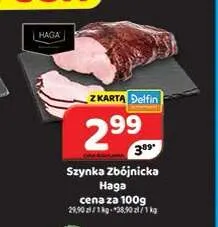Szynka Zbójnicka Haga promocja w Delfin