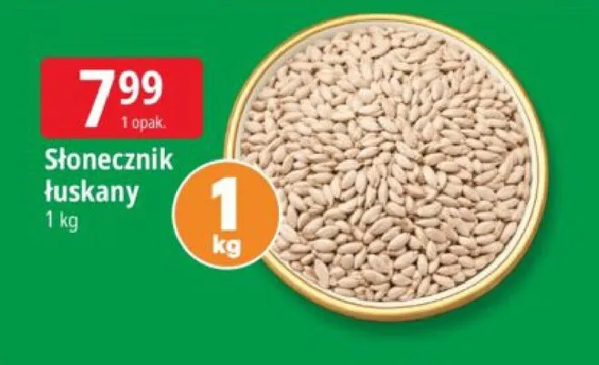 Słonecznik łuskany promocja w Leclerc