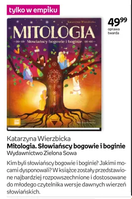 Książka Mitologia. Słowiańscy bogowie i boginie Katarzyna Wierzbicka promocja w Empik