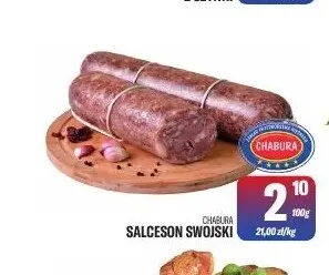 Salceson swojski Chabura promocja w Tomi Markt