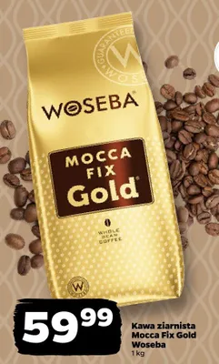 Kawa ziarnista Mocca Fix Gold promocja w Netto