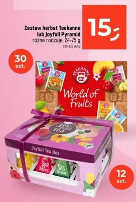 Zestaw herbat Joyfull Pyramid Tea Box 24-75g promocja w Dealz