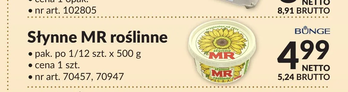 Słynne MR roślinne promocja w Makro