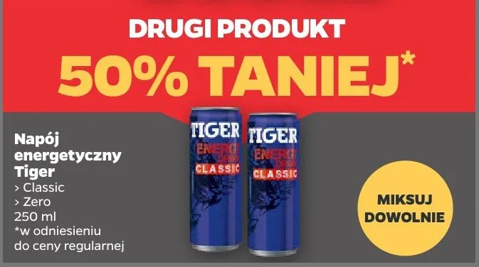 Napój energetyczny classic WK DZIK promocja w Netto