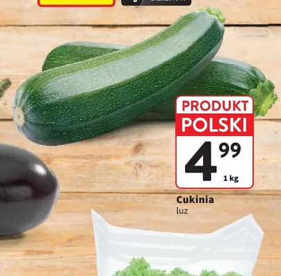 Cukinia polska promocja w Intermarche