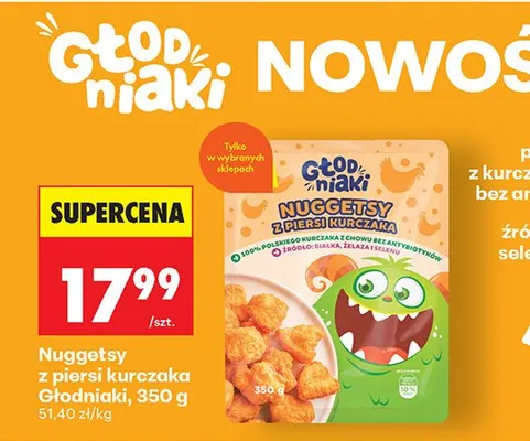 Nuggetsy z piersi kurczaka promocja w Biedronka