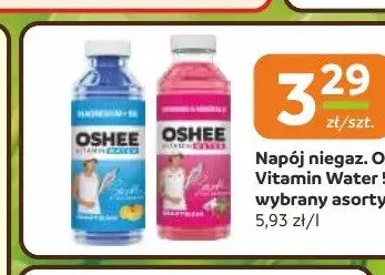 Napój niegazowany Oshee Vitamin Water Magnesium + B6 promocja w Gama