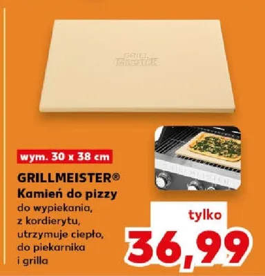 Kamień do pizzy do wypiękania, z kordietytu, utrzymuje ciepło, do piekarnika i grilla promocja w Kaufland