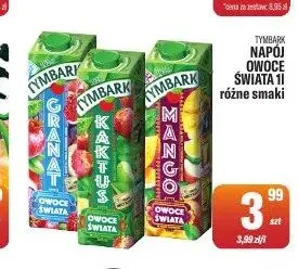Napój owoce świata Tymbark promocja w Tomi Markt