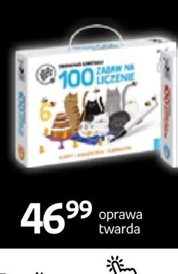 Karty edukacyjne 100 zabaw na liczenie Kapitan Nauka promocja w Empik