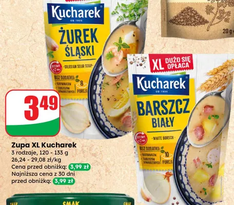 Zupa XL żurek śląski promocja w Dino