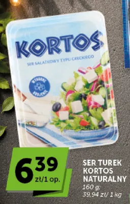 Ser sałatkowy Kortos Turek naturalny promocja w ABC